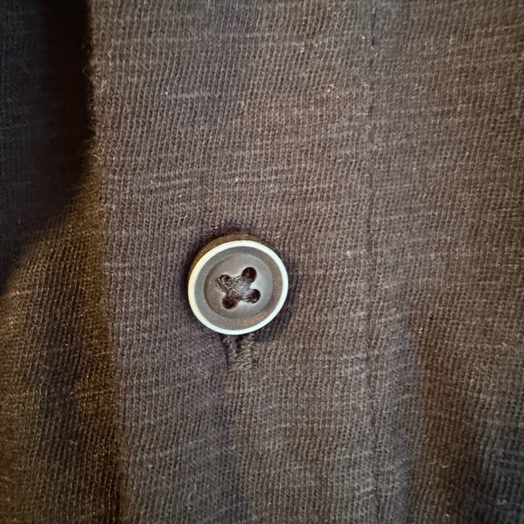 Men's Black button down Shirt - Picture 4 of 4